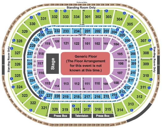 United Center UFC Seating Chart